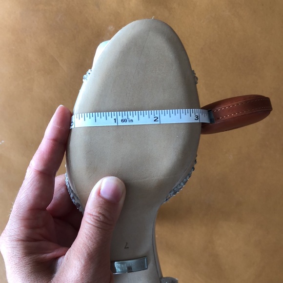 Badgley Mischka GILLIAN ANKLE STRAP EVENING SHOE - Picture 12 of 13